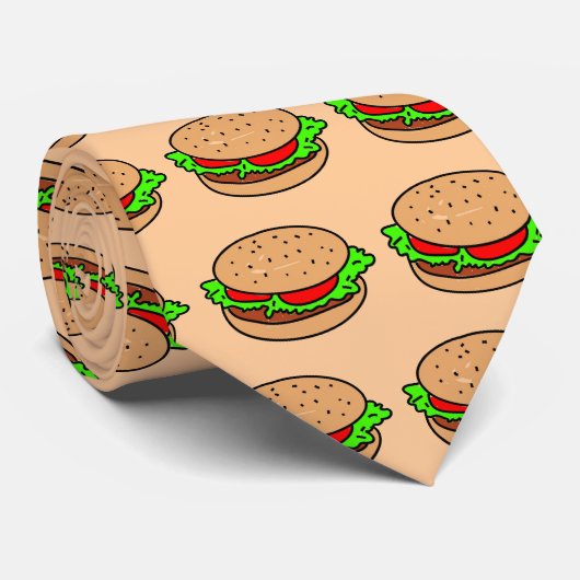 Cravate hamburger (Roulé)