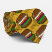 CRAVATE HAMBURGER DE TECHNO (Roulé)