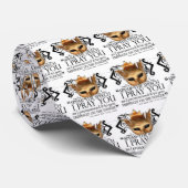 Cravate Hamlet "parlent le discours… " (Roulé)