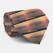 Cravate Hampton Beach Sunrise Hampton Beach New Hampshire (Roulé)