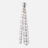 Cravate Hanoukka religion judaïsme juif (Dos)