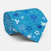 Cravate Hanoukka Stars (Roulé)