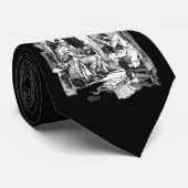 Cravate Hanté par trois spiritueux (Roulé)