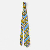 Cravate Happiest Happy Face Satin Motif (Dos)