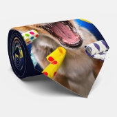 Cravate Happy Dog Party Blowers (Roulé)