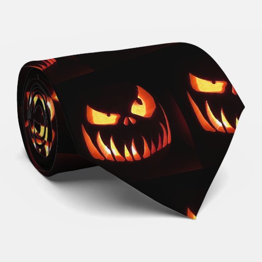 Cravate Happy Halloween (Roulé)
