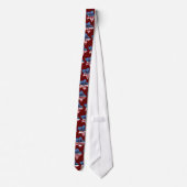 Cravate Happy Hibiscus USA Necktie (Dos)