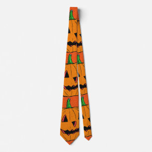 Cravate Happy Jack o Lantern