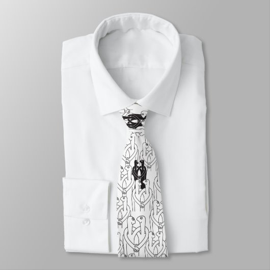 Cravate Happy people (Attaché)