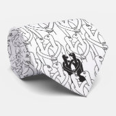 Cravate Happy people (Roulé)