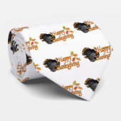Cravate Happy Thanksgiving (Roulé)