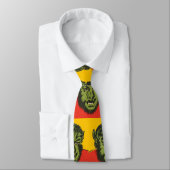 CRAVATE HARD - Wolfman Halloween cravate d'horreur (Attaché)