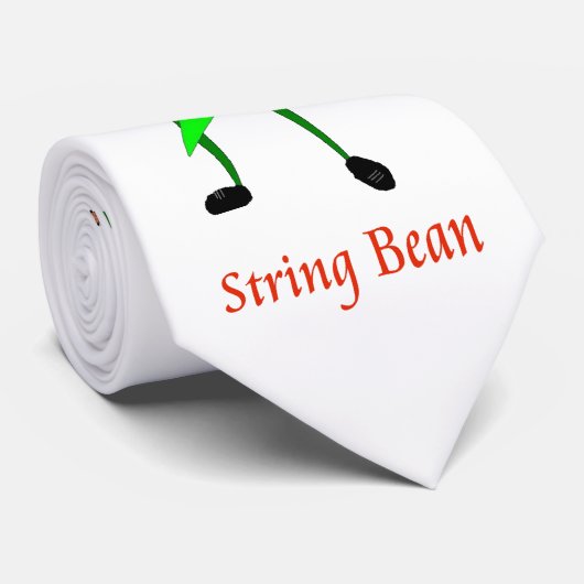 Cravate Haricot vert (Roulé)