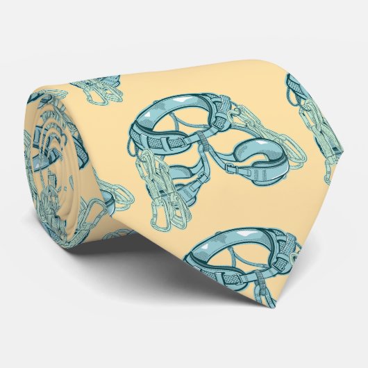 Cravate Harnais d'escalade de roche avec tirages rapides (Roulé)