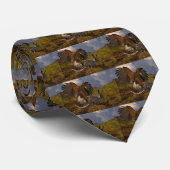 Cravate Harris Hawk et Jackrabbit - acrylique (Roulé)