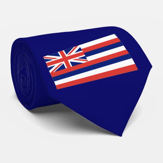 Cravate hawaïenne de drapeau (Roulé)