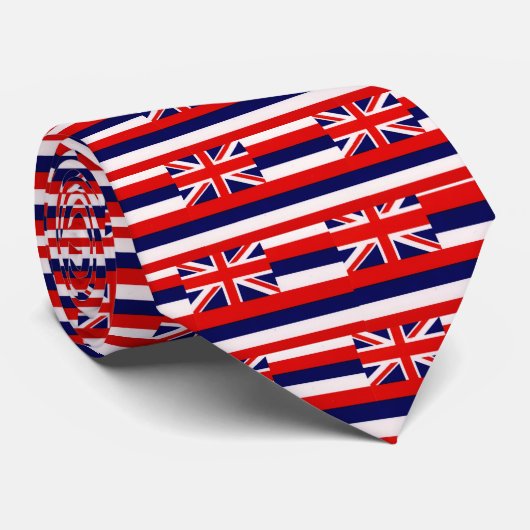 cravate hawaïenne de drapeau (Roulé)