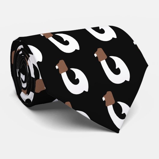 Cravate Hawaiian Fish Hook (Roulé)