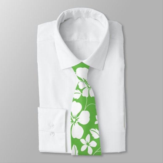 CRAVATE HAWAIIAN HULA (LIME) (Attaché)