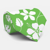 CRAVATE HAWAIIAN HULA (LIME) (Roulé)