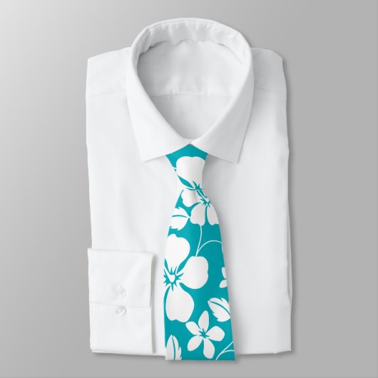 CRAVATE HAWAIIAN HULA (TURQUOISE) (Attaché)