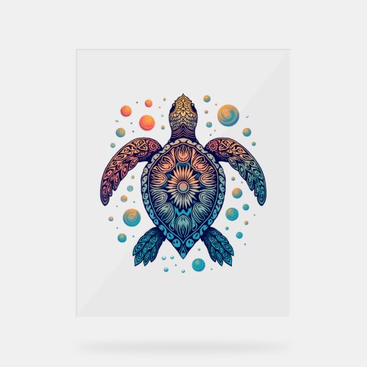 Cravate Hawaiian Sea Turtle-Dye Hawaii Vacances Pl (Recto)