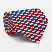 Cravate Hearts Tie du Paraguay (Roulé)