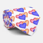 Cravate Hearts Trio (Roulé)