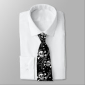 Cravate Heavy Metal Skulls Tie (Attaché)