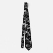 Cravate Heavy Metal Skulls Tie (Dos)
