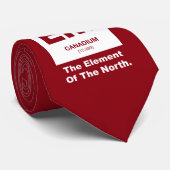 Cravate Hein ? Élément canadien du Canada (Roulé)
