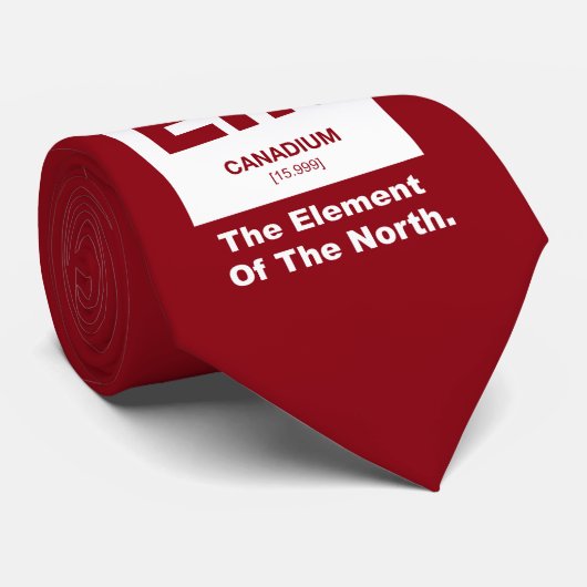 Cravate Hein ? Élément canadien du Canada (Roulé)