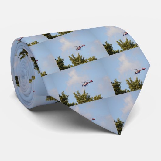Cravate Hélicoptère de médias (Roulé)
