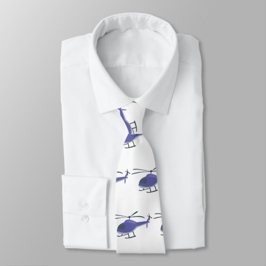 Cravate Hélicoptère volant mignon (Attaché)