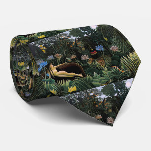 Cravate Henri Rousseau, "Le rêve"