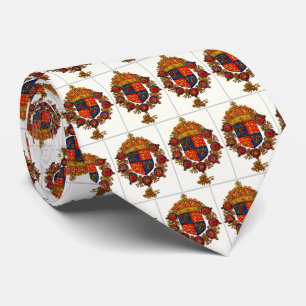 Cravate Heraldry avec couronne