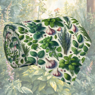 Cravate Herbes fraîches de jardin Chemise de cuisine pou
