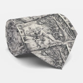 Cravate Hercule Tuant Le Lion Neméen (Roulé)