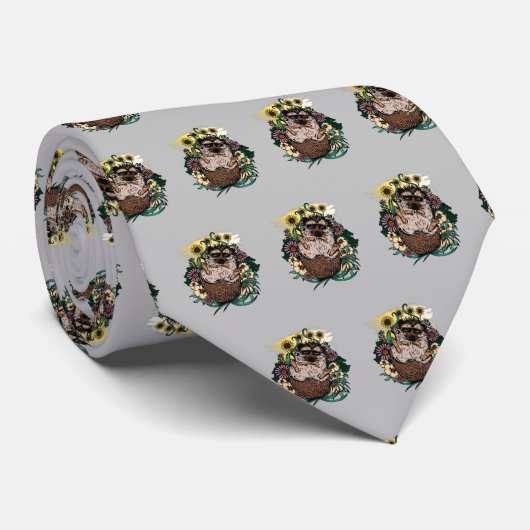 Cravate Hérisson cool (Roulé)