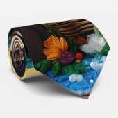 Cravate Heure d'Halloween (Pour lui) (Roulé)