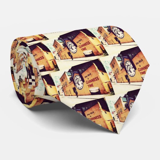 Cravate Heure Guinness (Roulé)