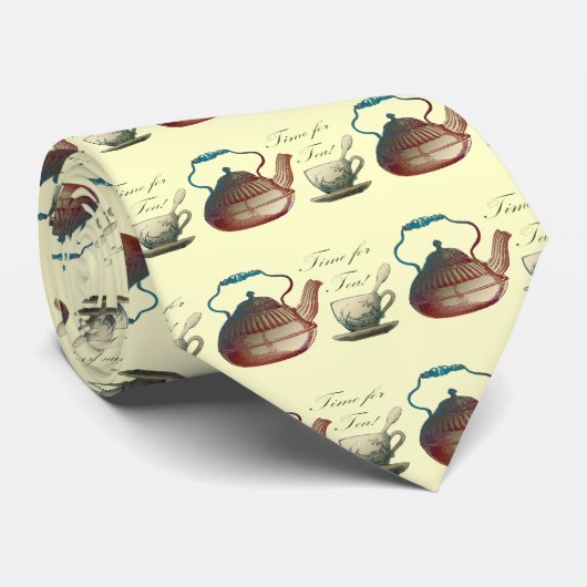 Cravate Heure pour le thé (Roulé)