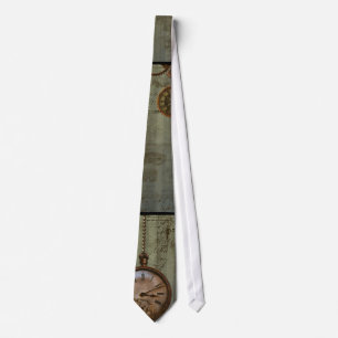 Cravate Heure Steampunk