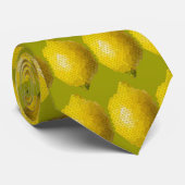 Cravate heureuse de citron (Roulé)