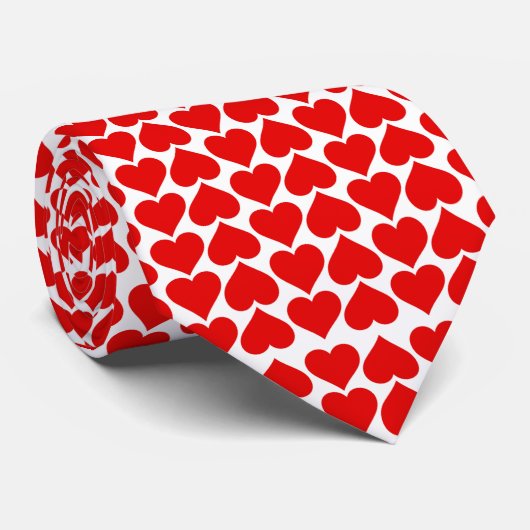 Cravate heureuse de Valentines (Roulé)