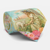 Cravate heureux ange de pâques (Roulé)