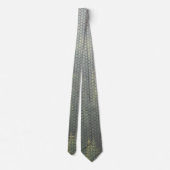 Cravate Hex Gris Ombre À feuillage persistant (Dos)