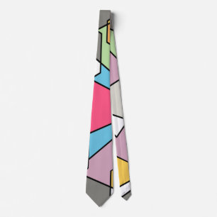 Cravate Hexagon Bauhaus