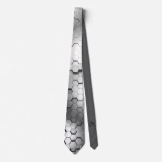 Cravate Hexagon Max Acier Métal Screw Necktie Design