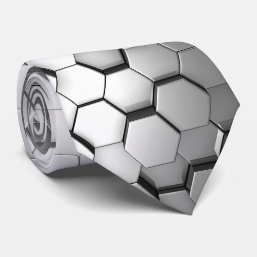 Cravate Hexagon Max Acier Métal Screw Necktie Design (Roulé)